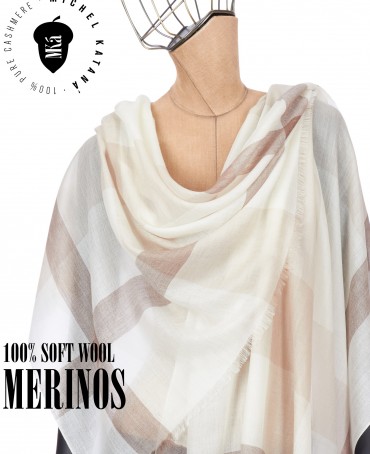 Палантин Унисекс T.W40_24DMW-3.3/BEIGE